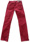 Cult Of Individuality Boys  Rouge Red Slim Straight Denim Jeans In Size 7