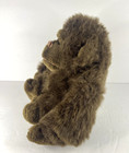 Brown Monkey Plush Sitting Gorilla Chimp Stuffed Animal Side Eye 8 t X 12 w