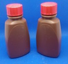 Griffin Brand Liquid Wax Brown Bottle  Great Vintage Condition  Fast Ship 2lot  