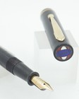 Gregg Shorthand By Sheaffer Black   Gold Fountain Pen - 1930 s - 14kt Broad Nib
