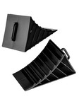 2 Pack Non-slip Tire Wheel Chocks For Trailers Cars  Trucks  Campers   Atvs  Rv