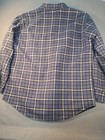 Basic Editions Flannel Jacket Men s Xl Tall Blue Diamond Quilted Vintage