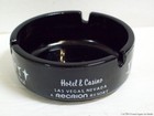 Stardust Hotel Casino Las Vegas Nevada Vintage Black Glass Ashtray Recrion Mcm