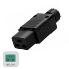  5pack iec 320 C19 Female Plug Diy Rewirable Power Connector Adaptor 250v Ac 16a