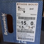 Brunswick Ethos Solid  Bowling Ball  15 Lb  New In Box  148