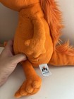 Jellycat Cruz Crested Newt Retired Rare Htf Orange Plush 14  Stuffed Animal