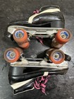 Vintage 80   s Eight Wheels Chaserracer Skates Sure Grip Invader 5 Plates W Size 8