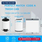 120 Counts 1 6 Gallon Mini Drawstring Trash Bags  Small Garbage Bags By Ksskss 