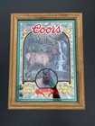 Coors Beer Bull Elk Nature Series Wildlife Bar Mirror No  5 In Series