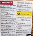 K9 Advantix Ii Elanco Flea And Tick For Small Dogs  4-10 Lbs  2 Monthly Doses