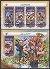 Hm0245 2018 Togo Scouting Boy Scouts Birds Animals Fauna  8991-4 bl1582 Mnh