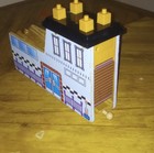 Wooden Train Accessory Brio Compatible Multicolor Building Set
