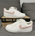 Nike Court Vision Low Nn Women Us 6 White pink Oxford
