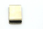 Vintage 1960s Sterling Silver Turquoise Inlay Roadrunner Money Clip-1 7   wx1   h