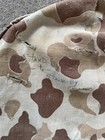 Korean War Us Marine Corps Frogskin Camo Helmet Cover With Graffiti  x574
