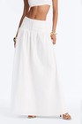 Brigitte Poplin Drop Waist Maxi Skirt-fashion Nova 13123