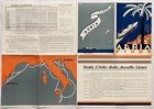 Original Vintage Travel Brochure Adria - Fiume - Rijeka - Weekly Line - 1936