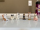Yoga Dog Figurines Down Dog 6 Pieces Dogs Doing Yoga Figures New