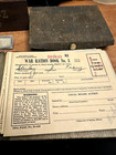 Vintage World War Ii Ration Books Stamps Military Memorabilia Read Pocket Watch
