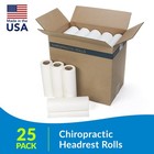Avalon Single-use Chiropractic Headrest Paper Roll White 8 5    X 225    Pack Of 25