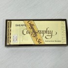 Vintage Calligraphy Set Sheaffer 1980s Black Pen 3 Nibs With Instruction Booklet