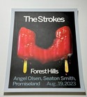 The Strokes Poster Forest Hills Queens Nyc 8 19 23 Official     d Show Edtn X 50