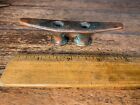 Vintage  one Only  Cast Solid Bronze 4  Cleat  Great Patina 