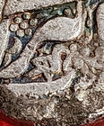 Mughal Empire   Akbar Silver Rupee   Ad 1556- 1605 Berar Mint   Bird Symbol   Rr