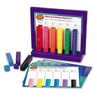 Learning Resouces Rainbow Fraction Fraction Tower Activity Set  Ages 5 