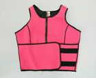 Perfect Sculpt Sleeveless Weight Loss Sauna Sweat Vest Black pink Sizes Xs-4xl