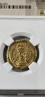 Byzantine Empire Justin I Ad 518-527 Gold Coin 4 37 G 4 5 Strike