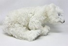 Hansa Polar Bear White Plush Soft Toy 13  2010 Gray Paws Stuffed Animal