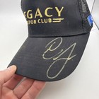Legacy Motor Club Snapback Hat Autographed Richard Petty Jimmie Johnson   1 More