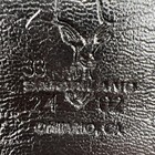 Safariland 33 Black Leather Pouch Duty Belt Holder Ontario Ca 2002 Vintage