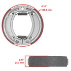 For Yamaha Rt100 1990 1992-2000   Mx100 1979-1983 Front Rear Brake Shoes