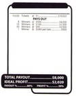 Pull Tab Tickets - Jar - Game - Grills Gone Wild - 10 020 Ct