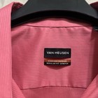 Van Heusen Men s Dress Shirt Pink Regular Fit Stretch Xl   17 5  34 35