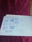Vintage 1980s  stamp It  Rubber Stamp Craft Kit W  Ink Pad   Stamps In Case