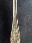 1847 Rogers Bros Xs Triple Charter Oak Cold Meat Serving Fork