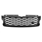 Front Gloss Black Mesh Grille For Land Rover Range Rover Vogue L405 2018 2019