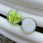 3pcs Circular Bubble Level Bullseye Degree Marked Surface Round Spirit Levels
