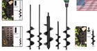 Efficient Digging With 4 Sizes Of Heavy-duty Auger Bits For Cordless Drills