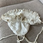 Antique Victorian   Edwardian  Bonnet Hat Lace Estate Rare