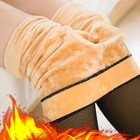 275lbs Warm Fleece Tights Winter Thick Thermal Stockings Translucent Pantyhose