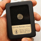 Genoese Medieval Coin  - Silver Denier - Original Medieval Coin
