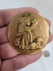 Vtg Wendell August Forge 1996 Littlest Angel Solid Bronze Christmas Ornament Usa