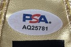 Khabib Nurmagomedov Signed Autographed Ufc Gold Glove Psa dna Authenticated
