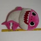 Pinkfong Baby Shark Smartstudy Pink Plush Stuffed Animal Toy 20  Sings