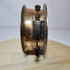 Rare Vintage American Schaeffer   Budenberg 6 Inch Brass Gauge Made In Usa