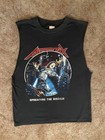 Vintage Anthrax Spreading The Disease Shirt Sleeveless L  1986 Rare Distressed